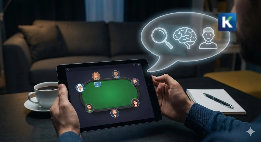 Poker Online: B&iacute; quyết đọc t&acirc;m l&yacute; đối thủ tại Kubet 77 để l&agrave;m chủ b&agrave;n chơi